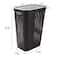 Mind Reader 60L Perforated Plastic Laundry Hamper with Lid